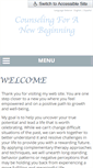 Mobile Screenshot of counselingforanewbeginning.com